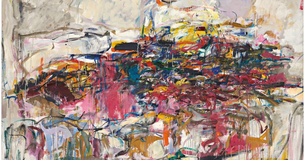 city landscape by joan mitchell