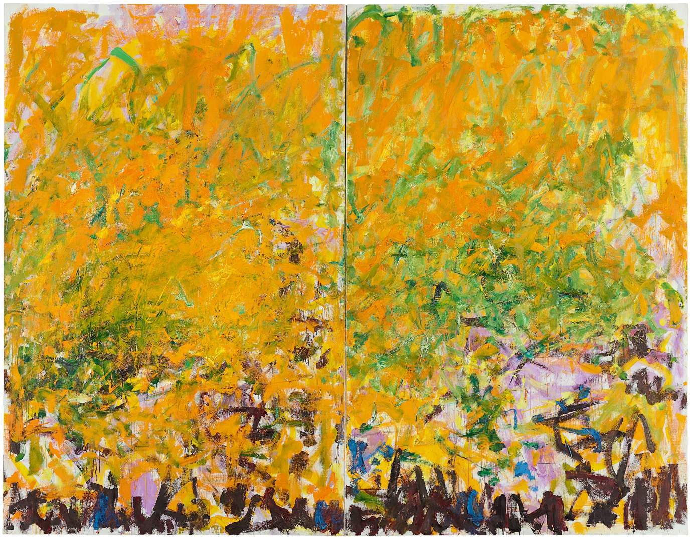 Two Sunflowers | Joan Mitchell Foundation