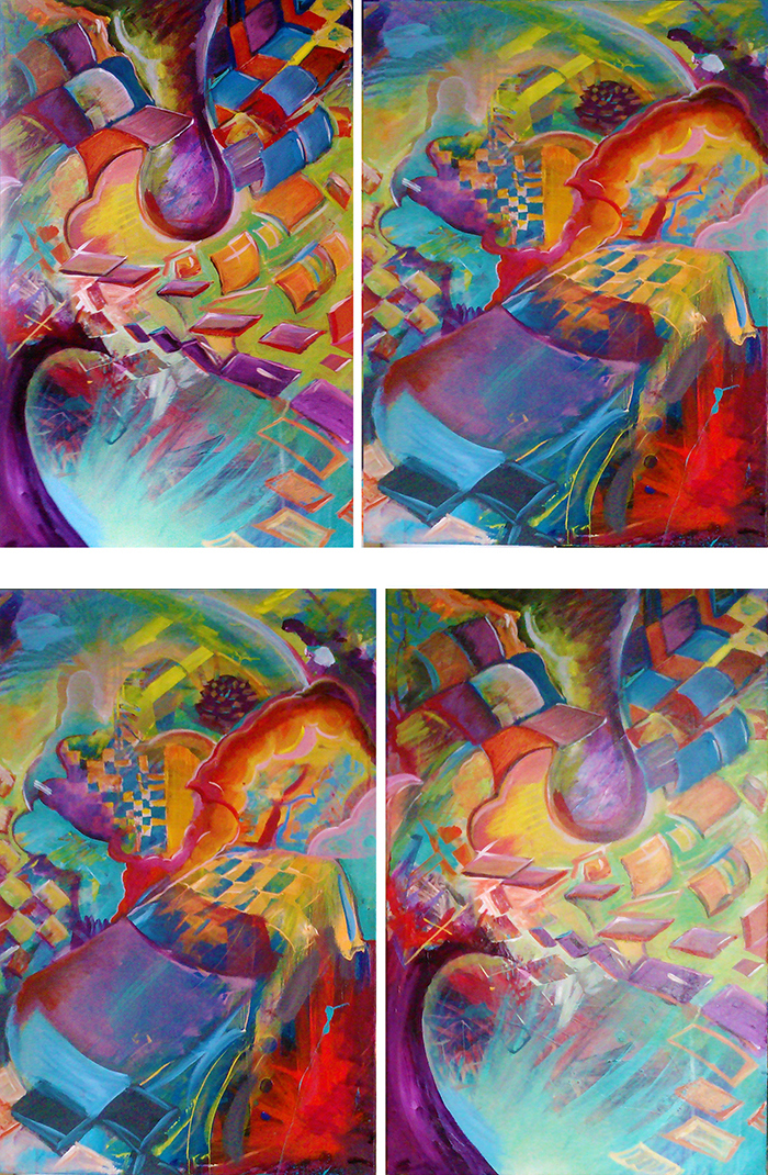 NOLA abstract artist Ayo Scott featured in 'Elemental Threads