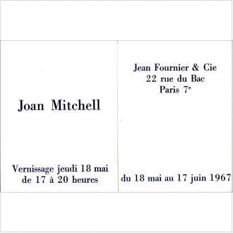 Joan Mitchell An Illustrated Biography Joan Mitchell Foundation